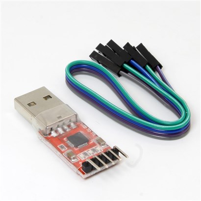 ماژول مبدل USB به سریال (CP2102) مدل PCB قرمز
