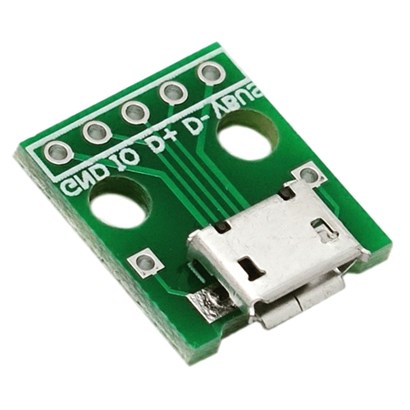 مبدل کانکتور Micro USB به DIP