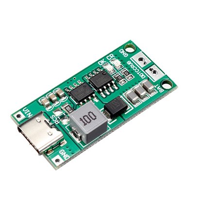 ماژول افزاینده ولتاژ با ورودی TYPE-C مناسب شارژ باتری 4 سل 4 آمپر