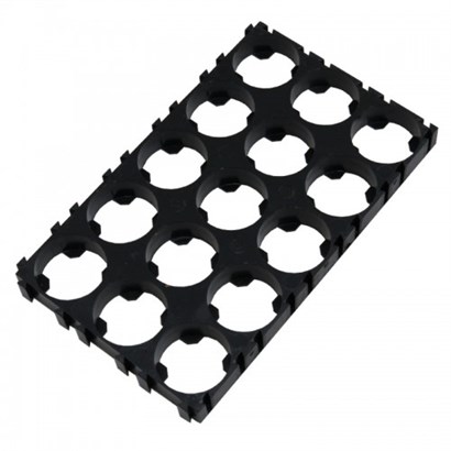 براکت پلاستیکی 3X5 نگهدارنده باتری های لیتیوم یون 18650