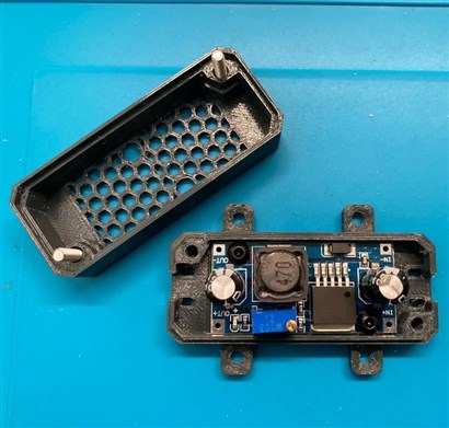 قاب  ماژول LM2596 باکسی