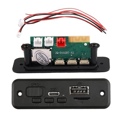 برد اسپیکر شارژی بلوتوثی 2x3W