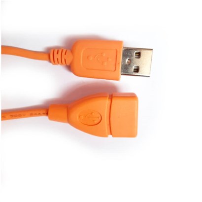 کابل افزایش طول USB  نارنجی