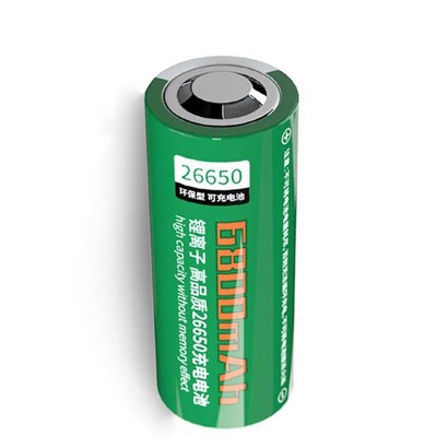 باتری 26650 لیتیوم شارژی 6800 میلی آمپر اسمال سان SMALL SUN